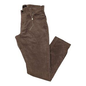 Quince Corduroy Pants 5-Pocket Mens Stretch Warm Brown 30X30 Organic Cotton